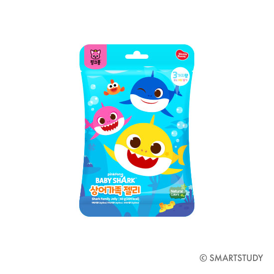 Shark Family Jelly 72g (10 Pack) - B1