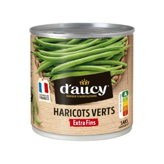 Haricots Verts extra fins D'Aucy 220g (12 pack) - F