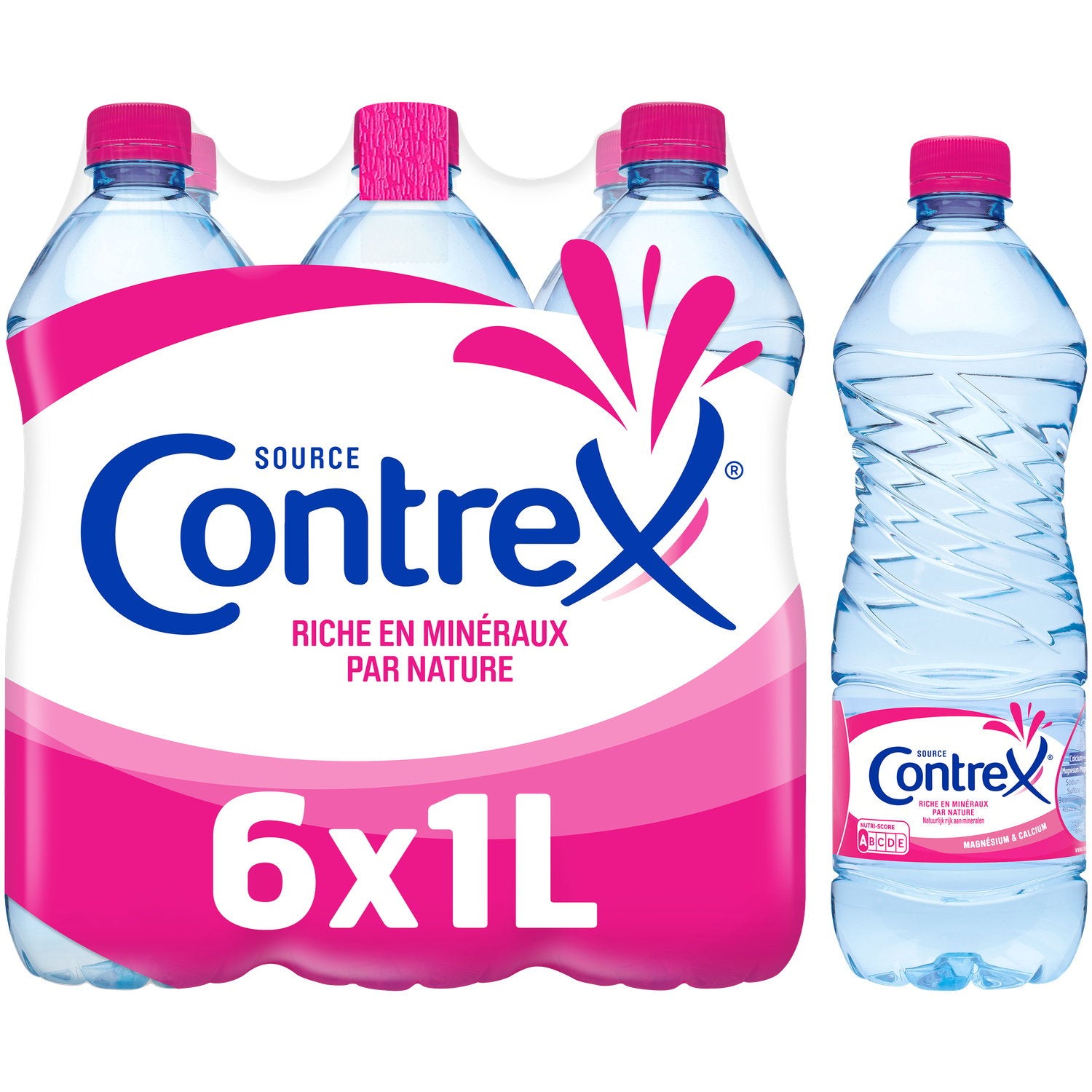 CONTREX Eau Minérale Naturelle Plate 1L (6 pack)