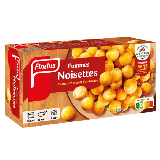 FROZEN - FINDUS Pommes Noisettes 500g (10 pack)