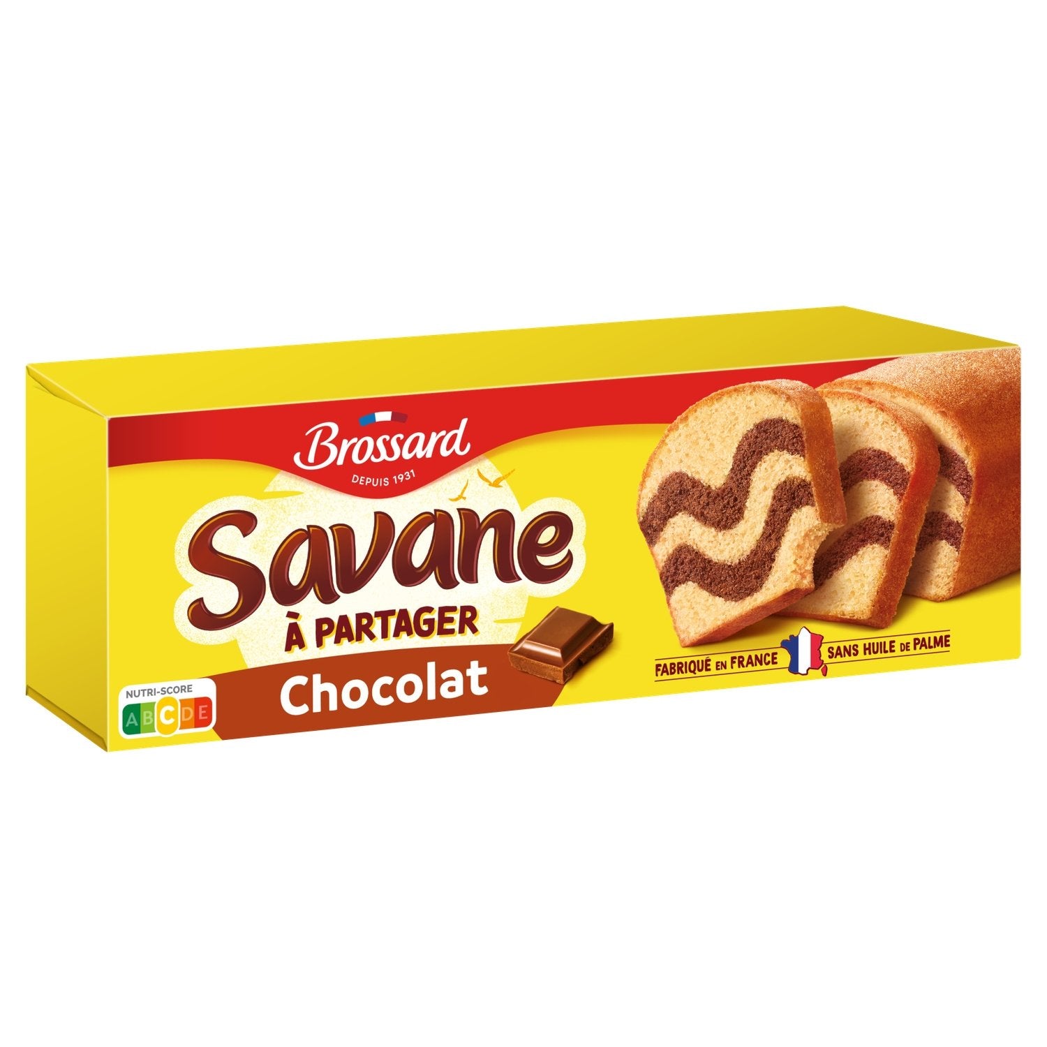 BROSSARD Savane familial chocolat 310g  (12 pack) - K5/K11
