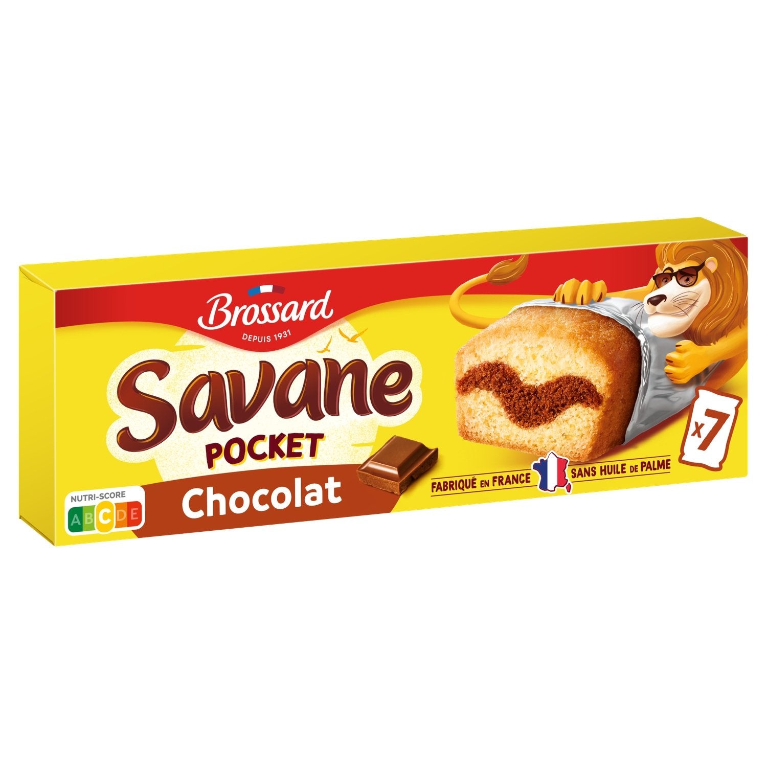 BROSSARD Savane Pocket Chocolat 210g (12 pack) -K8