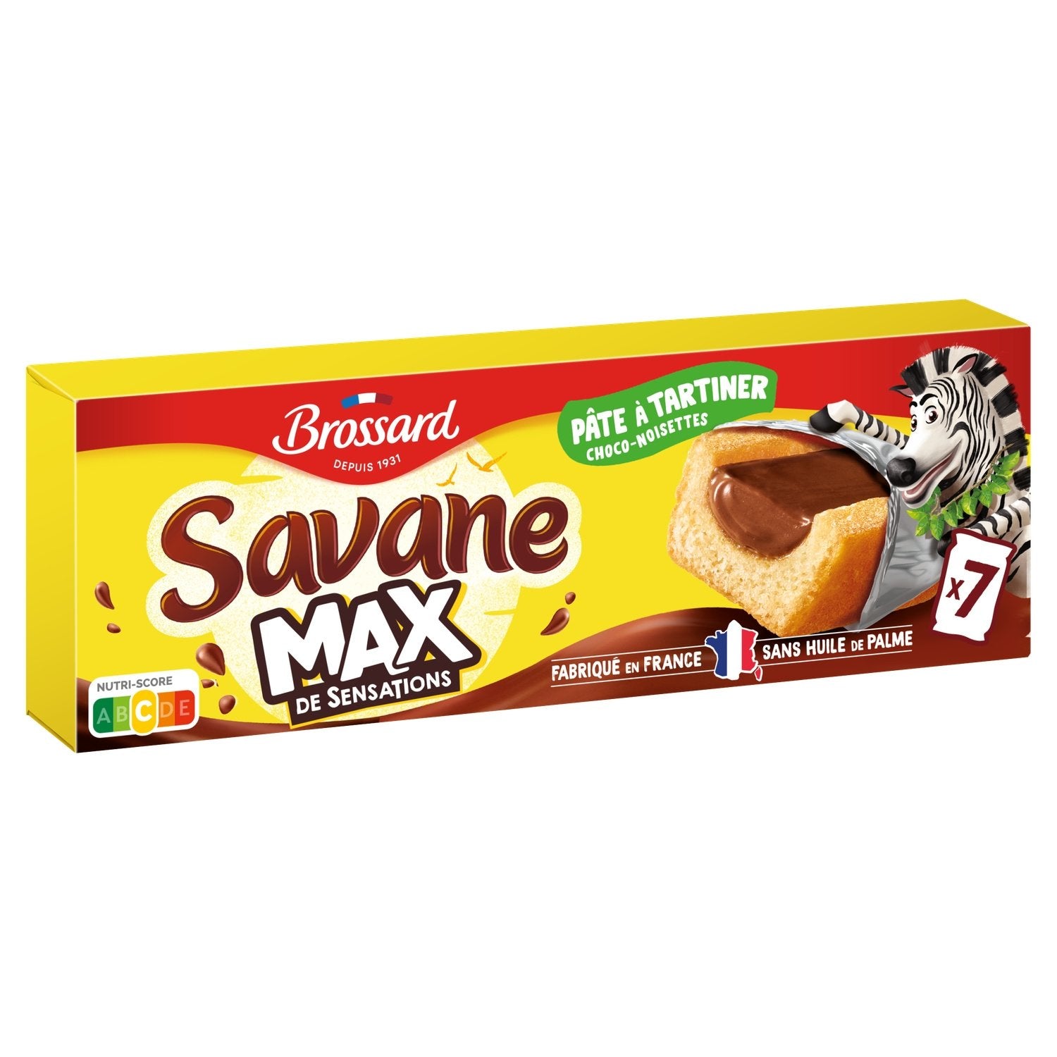 BROSSARD Savane MAX Choco-Noisette 189g (12 pack) - K8 260126