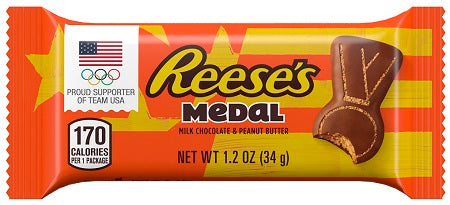 Reese's Crispy Medal Bar Limited Edition 87 g (36 Pack) -