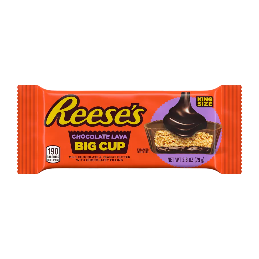 REESE'S Big Cups with Milk Chocolate and Peanut Butter King Size 79g (16 Pack) - A15