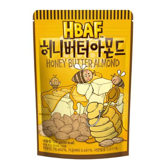 HBAF Honey Butter Almond 120g (20 pack) -