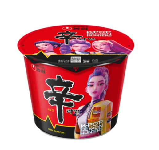 KPOP DEMON HUNTERS Shin Ramen Cup 114g (16 Pack) - C11