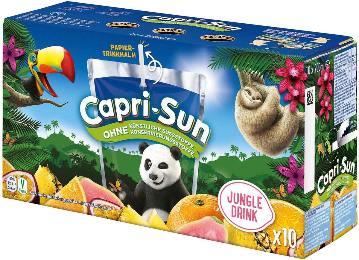 CAPRI SUN Jungle Drink 40x200ml -G09