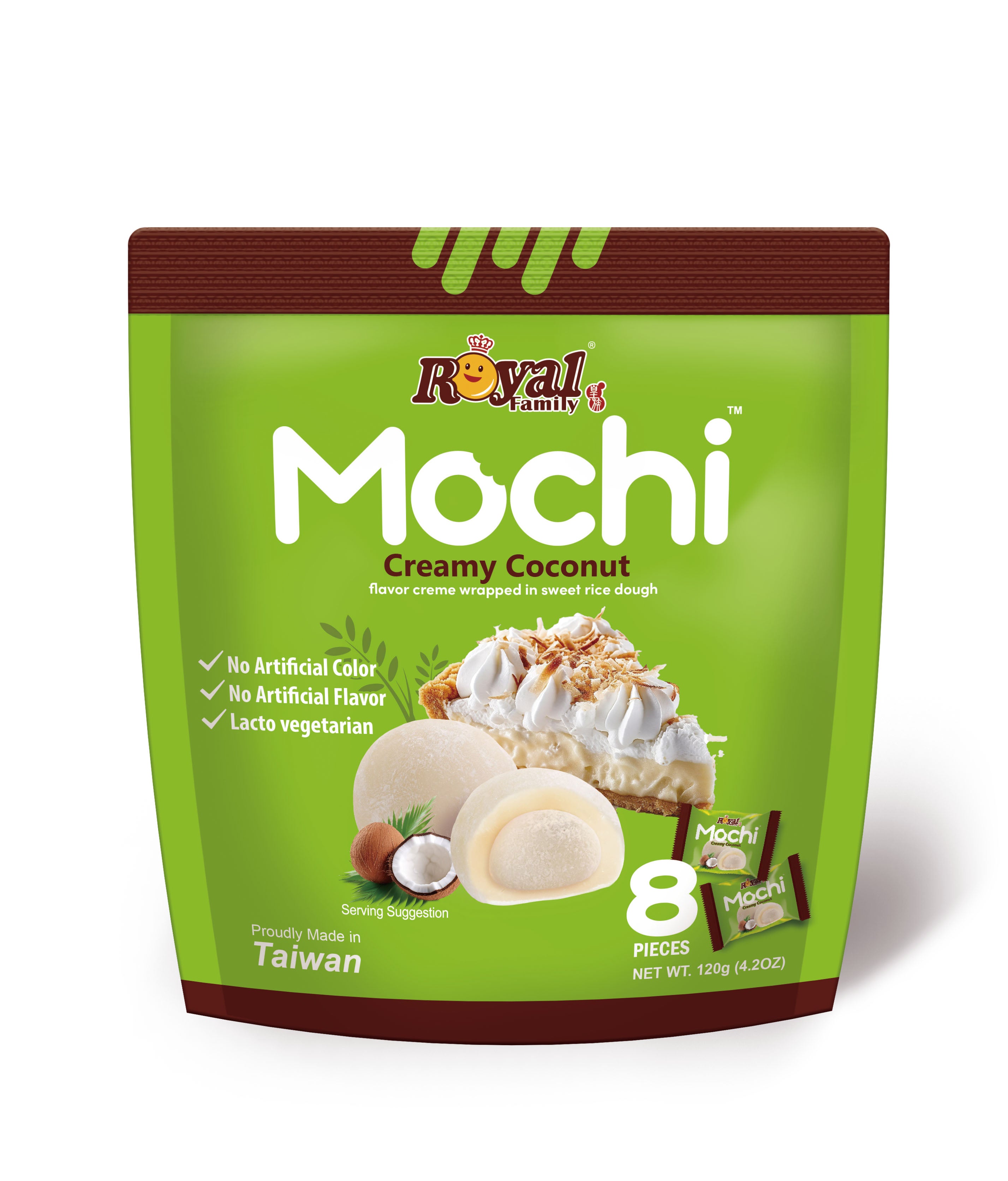ROYAL FAMILY - Creamy Coconut Mochi 120g (12 pack) -