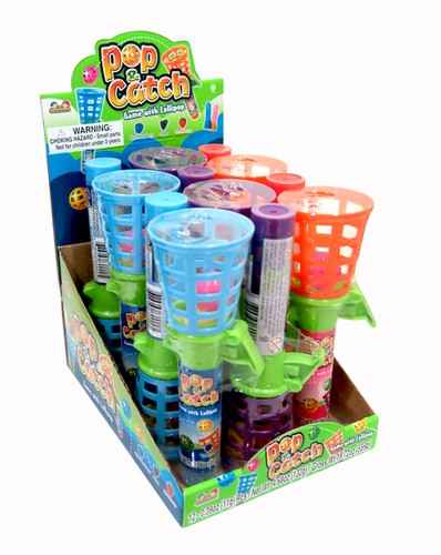 Kidsmania Pop and Catch Game with Lollipop 11g (12 pack) -Z68