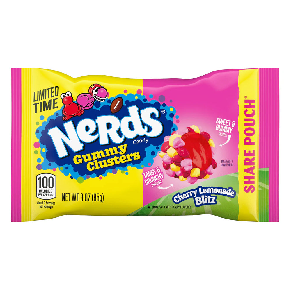 Nerds LE Cherry Lemonade Gummy Clusters 85g (12 Pack) - Z29