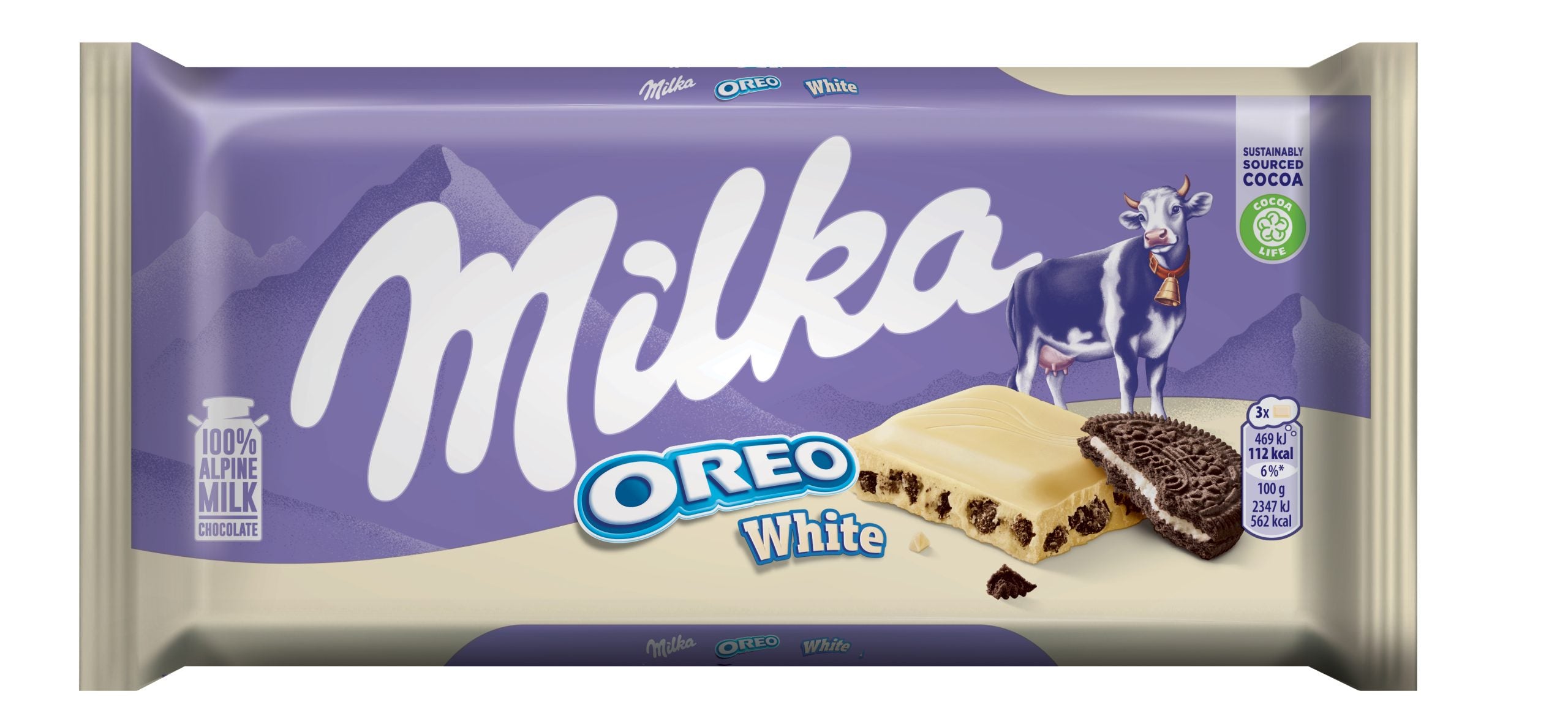 MILKA Oreo White 100g (22 pack)