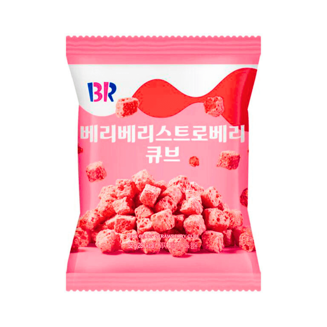 Baskin Robbins Berry Berry Strawberry Cube 52g (10 Pack)-
