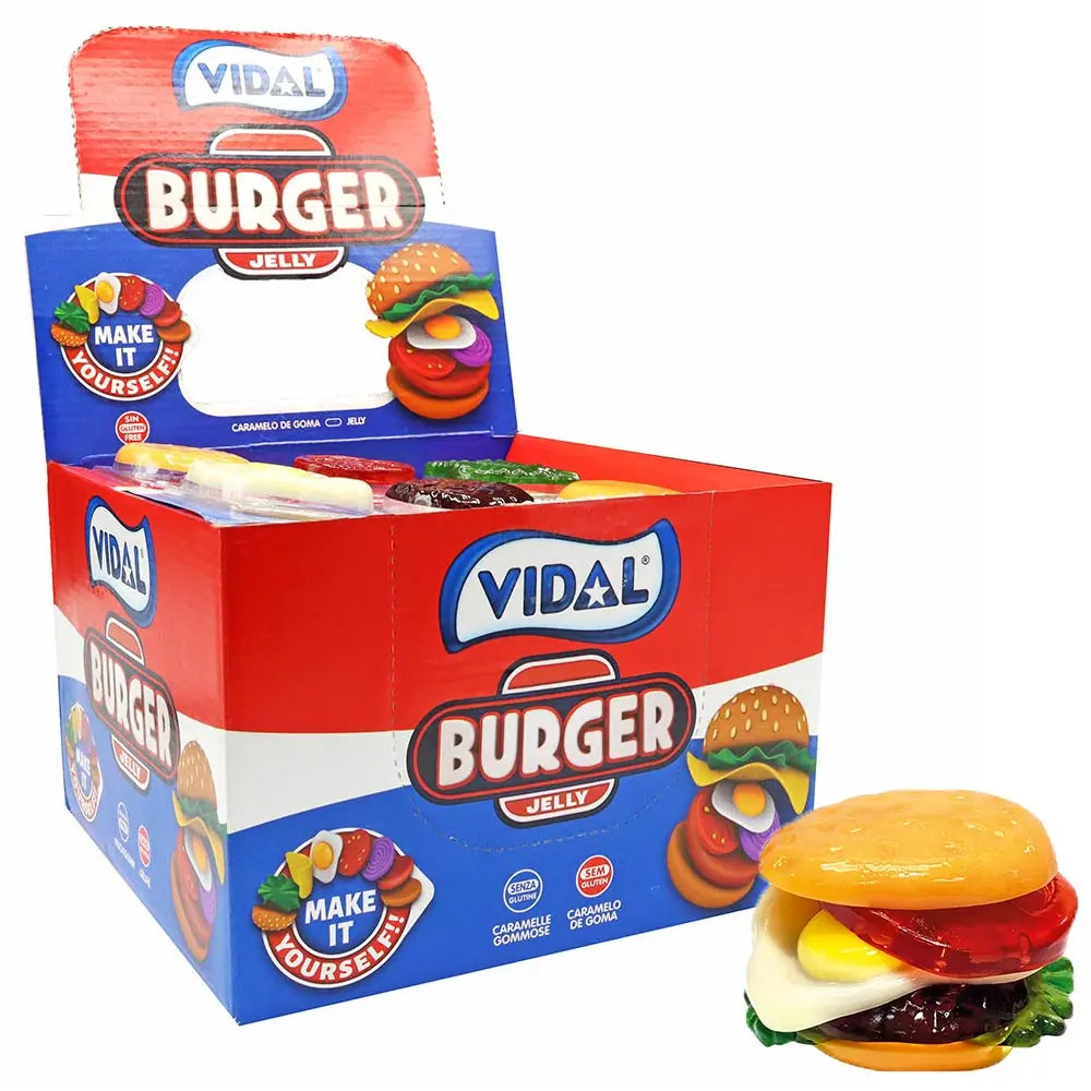 VIDAL Burger Jelly 11g (11 pack) - C11