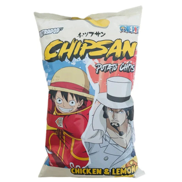 ULTRAPOP Chipsan Chicken & Lemon - One Piece - Luffy vs Lucci 110g (10 pack)