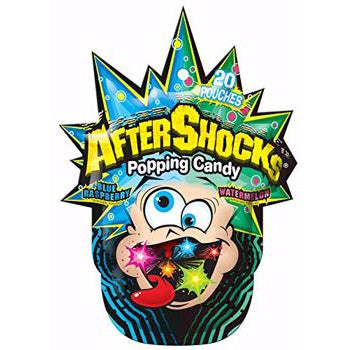 Aftershock Popping Candy Blue Rasp/Watermelon 30g (16 pack)
