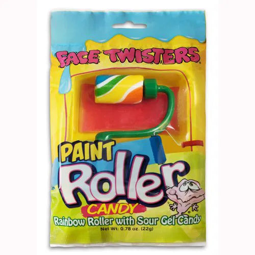 Face Twisters Paint Roller Candy 22g (12 pack) -