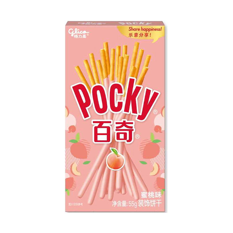 Glico Pocky Peach flavor 55g (36 pack) - W28