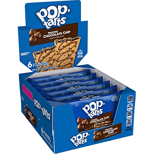 Kellogg's Frosted Chocolate Chip Pop-Tarts - 96g (6 pack) -