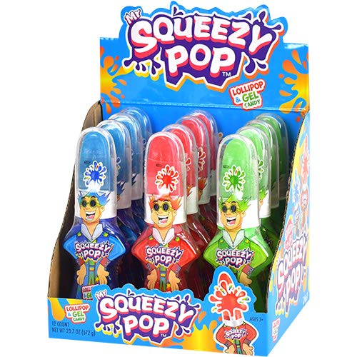Koko's Mr Squeezy Pop Squeeze-N-Lik 54g (12 Pack) -