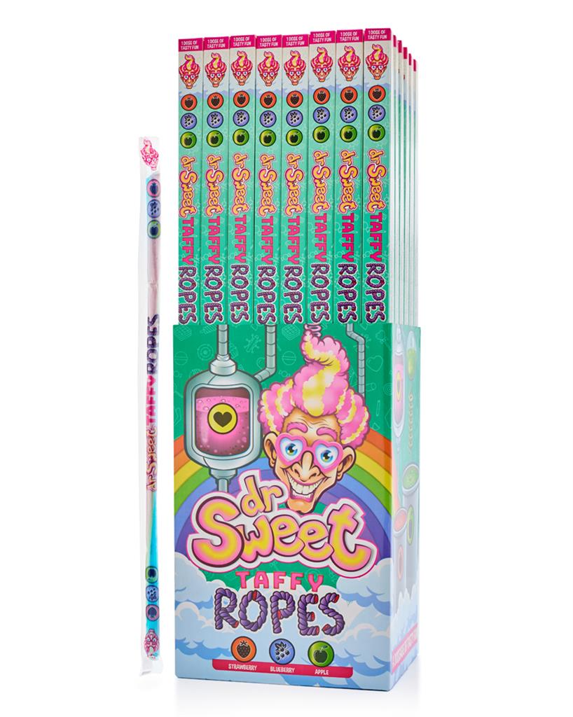 Dr. Sweet Taffy Ropes 50g (48 pack) -
