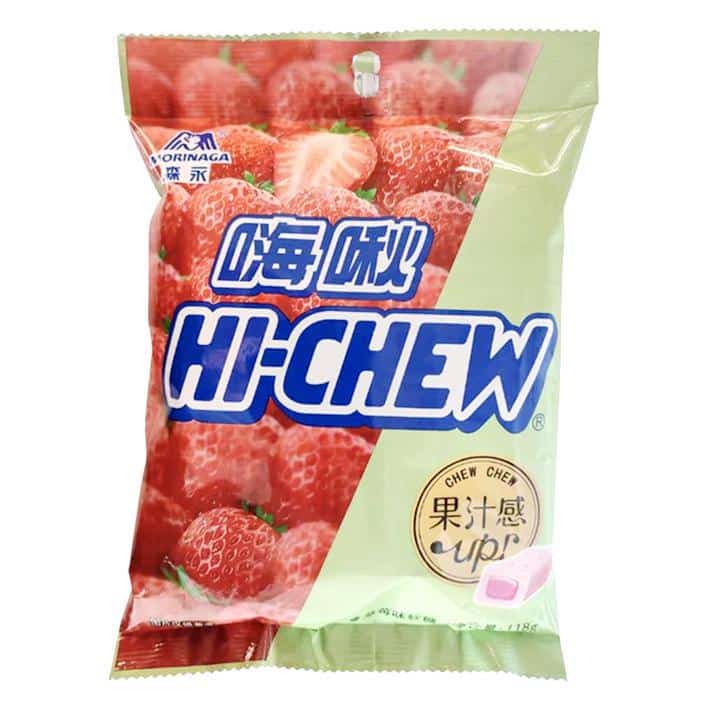 HI-CHEW Hi-Chew Jelly Drop Strawberry Flavor 118g (18 Pack) - Asia