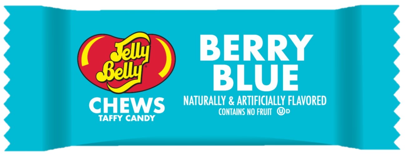 Adams & Brooks Jelly Belly Chews Berry Blue 1,36Kg - H39