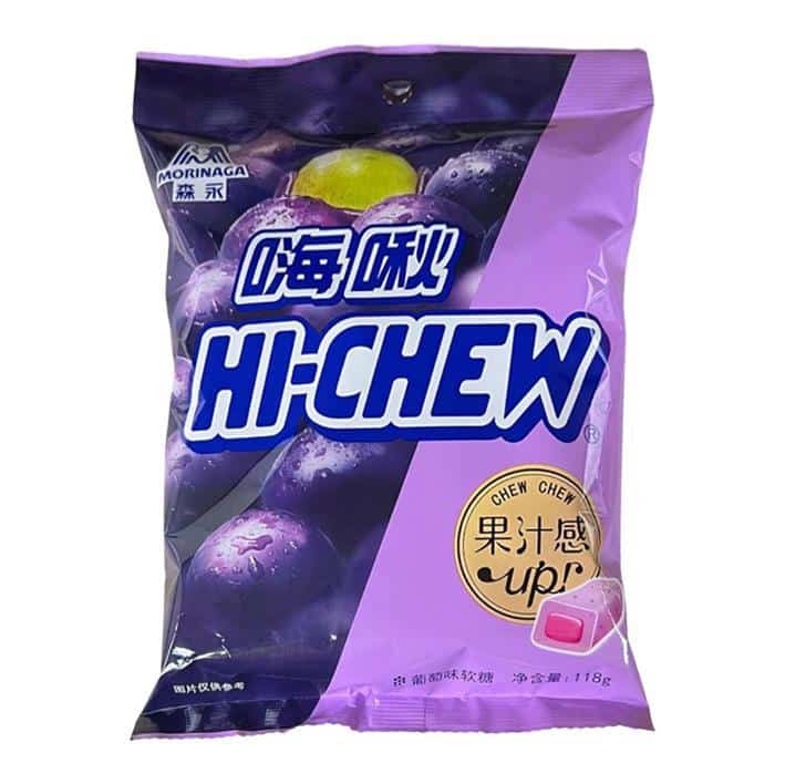 HI-CHEW Jelly Drop Grape Flavor 118g (18 Pack) - Asia -