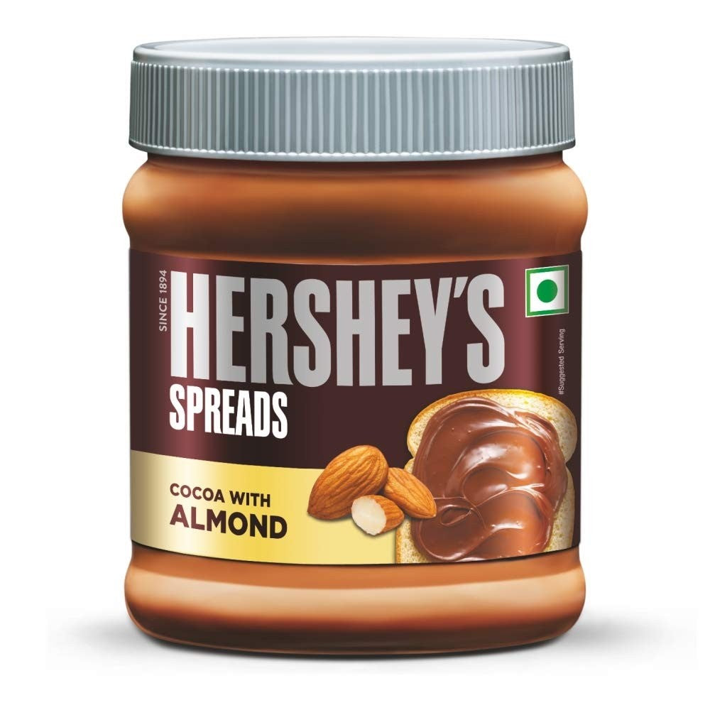 HERSHEY'S Spread Cacao/Alomond Jar 150 g (Pack of 24)