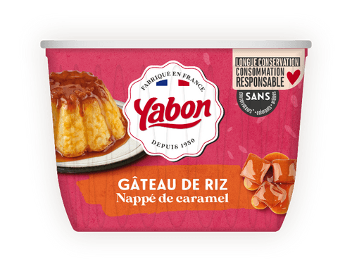 Yabon Desserts gâteau riz caramel 420g (6 pack) - F29