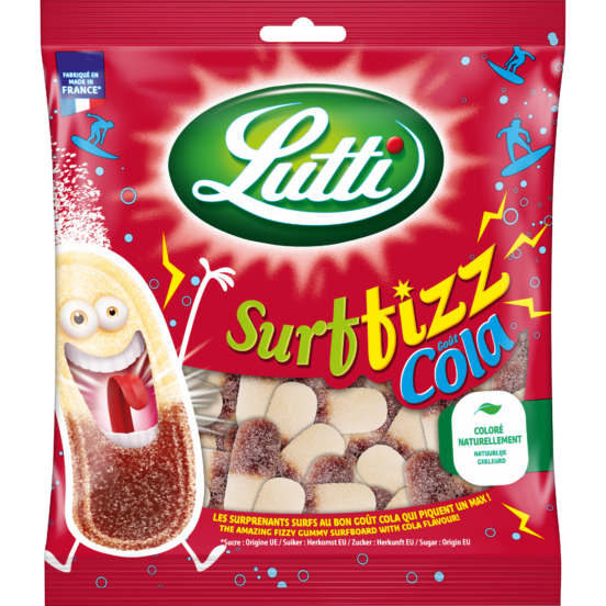 LUTTI Surfizz cola 100G (12 pack)- France - C5