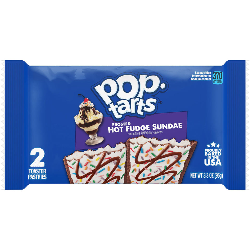 Kellogg's Frosted Hot Fudge Sundae Pop-Tarts - 96g (6 pack) -