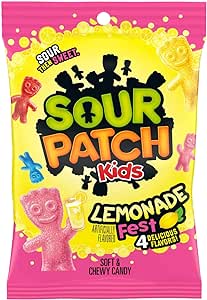 SOUR PATCH KIDS Lemonade 102g (12 Pack) - B1