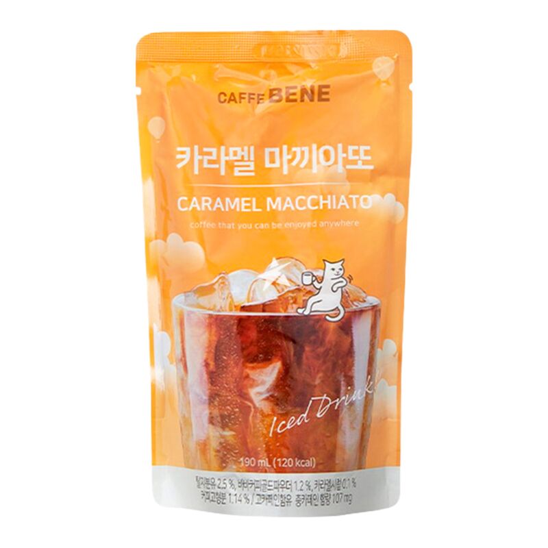 CAFFE BENE Caramel Macchiato Pouch 190ml (50 pack) - G0