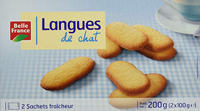 Belle France Langue de Chat 200g (12 pack) - X10