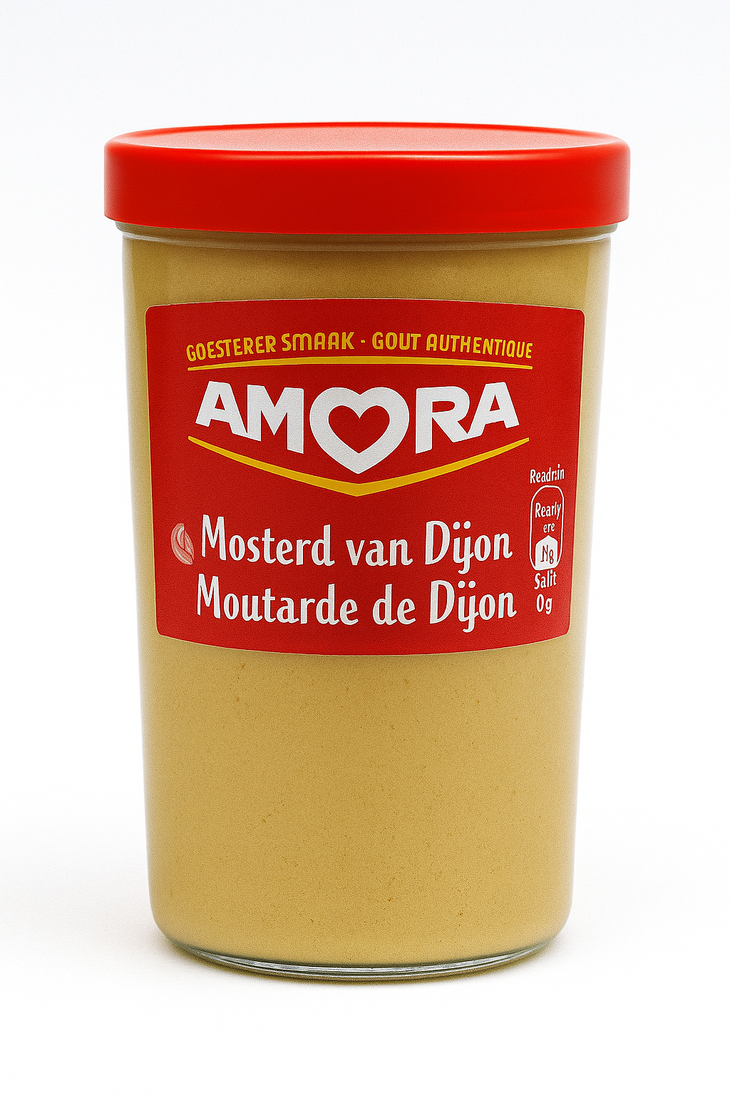 AMORA Moutarde de Dijon 185g (12 Pack)