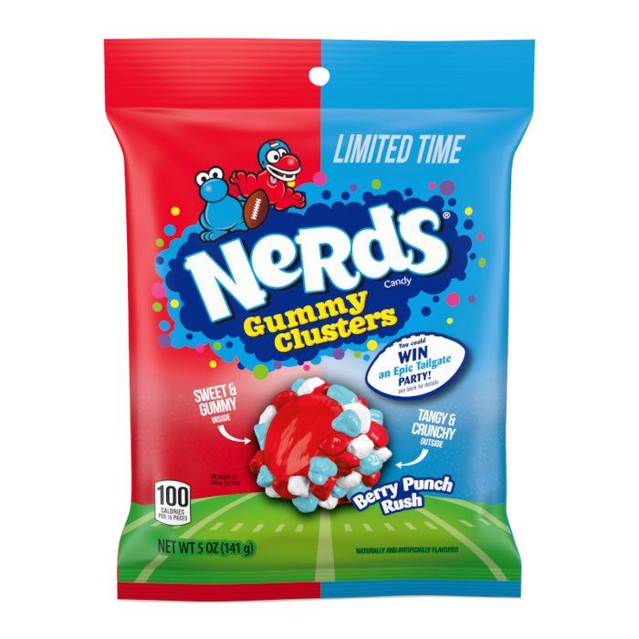 Nerds LE Berry Punch Rush Gummy Clusters 141g (12 Pack) - R45