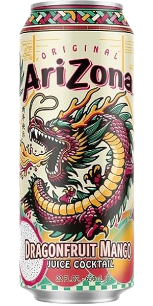 ARIZONA Dragonfruit Mango 650ml (24 Pack)