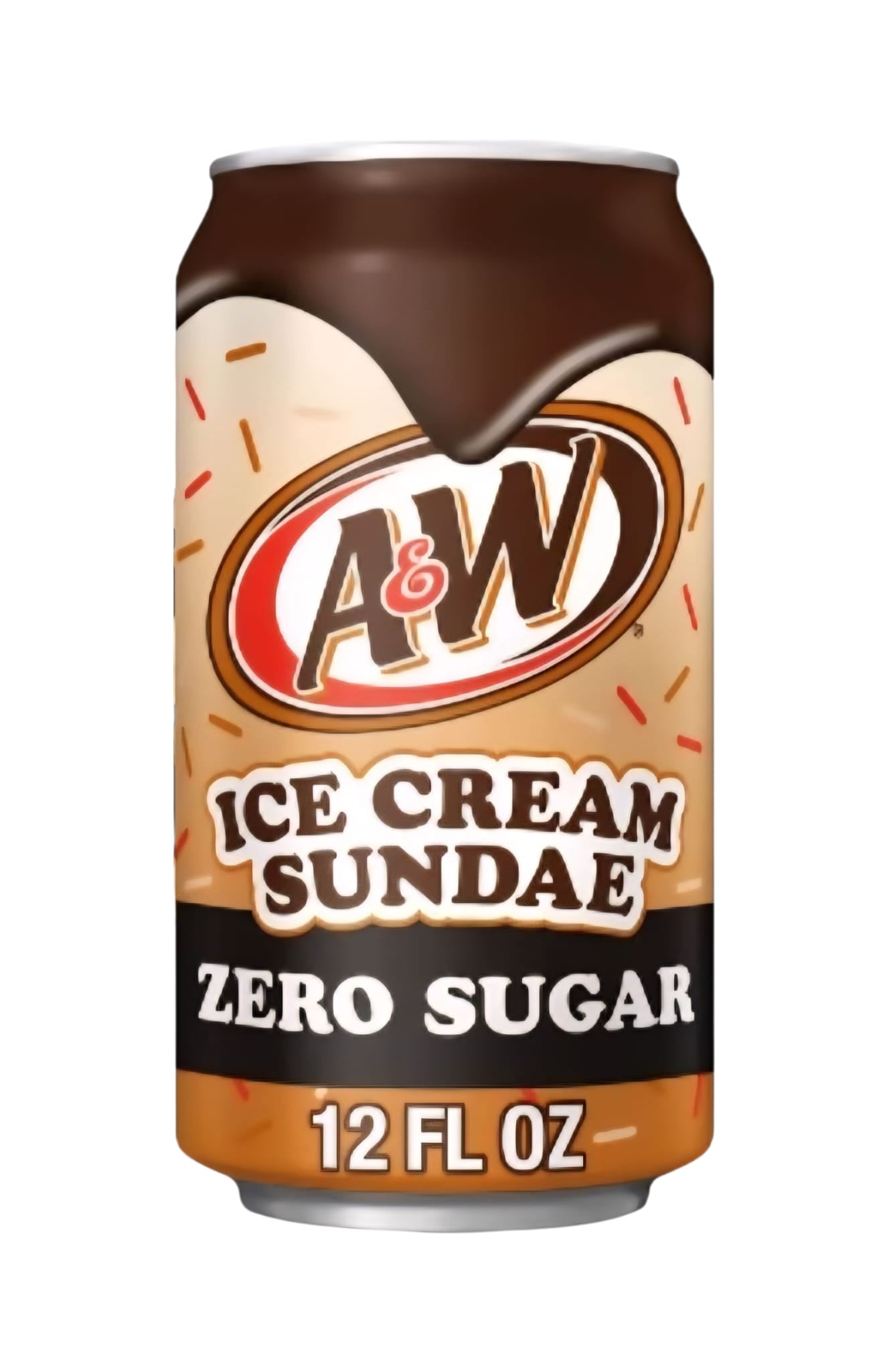 A&W Ice Cream Sundae Zero Sugar 355ml (12 pack)