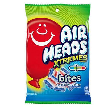 AIRHEADS Xtremes Bites Bluest Raspberry 170 g (12 Pack) - PP3