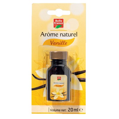 BELLE FRANCE Arôme Naturel Vanille 20 ml (12 Pack) -