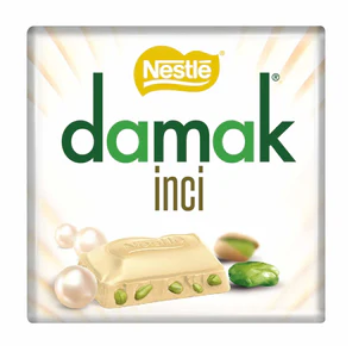 Damak Inci White chocolate pistachio 60g - (6 Pack) New - B2/B3