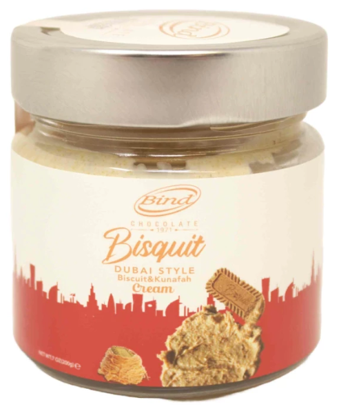 BIND - Bisquit Dubai Style Biscuit & Kunafah Cream 200g (12 pack) -
