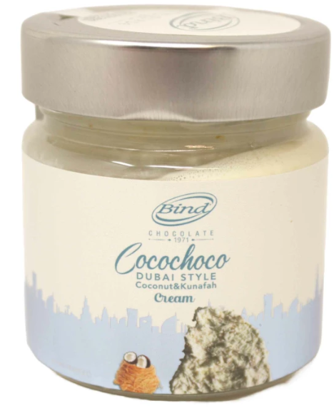 BIND - Cocochoc Dubai Style Coconut & Kunafah Cream 200g (12 pack) - O11