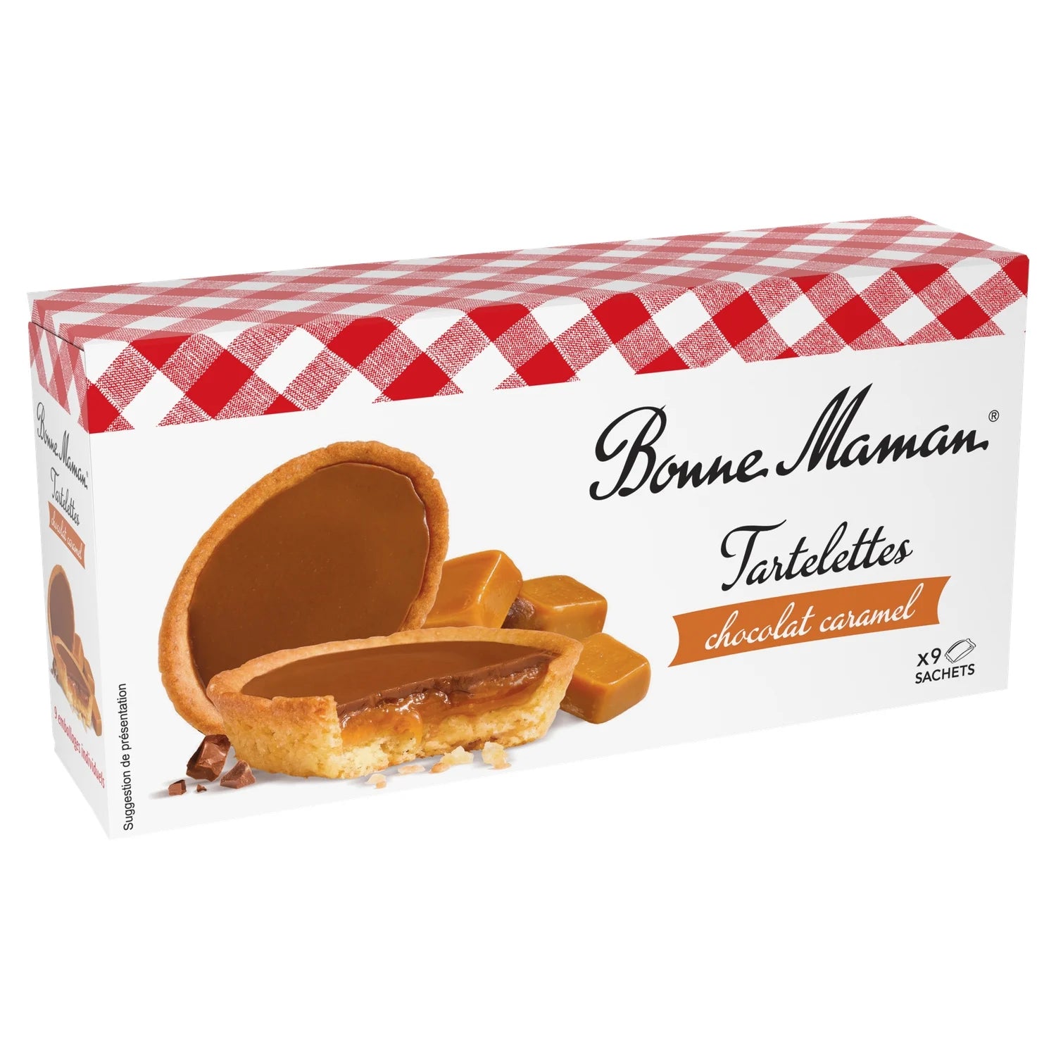 Bonne Maman Tartelettes Chocolat Caramel 135g (12 pack) - K11