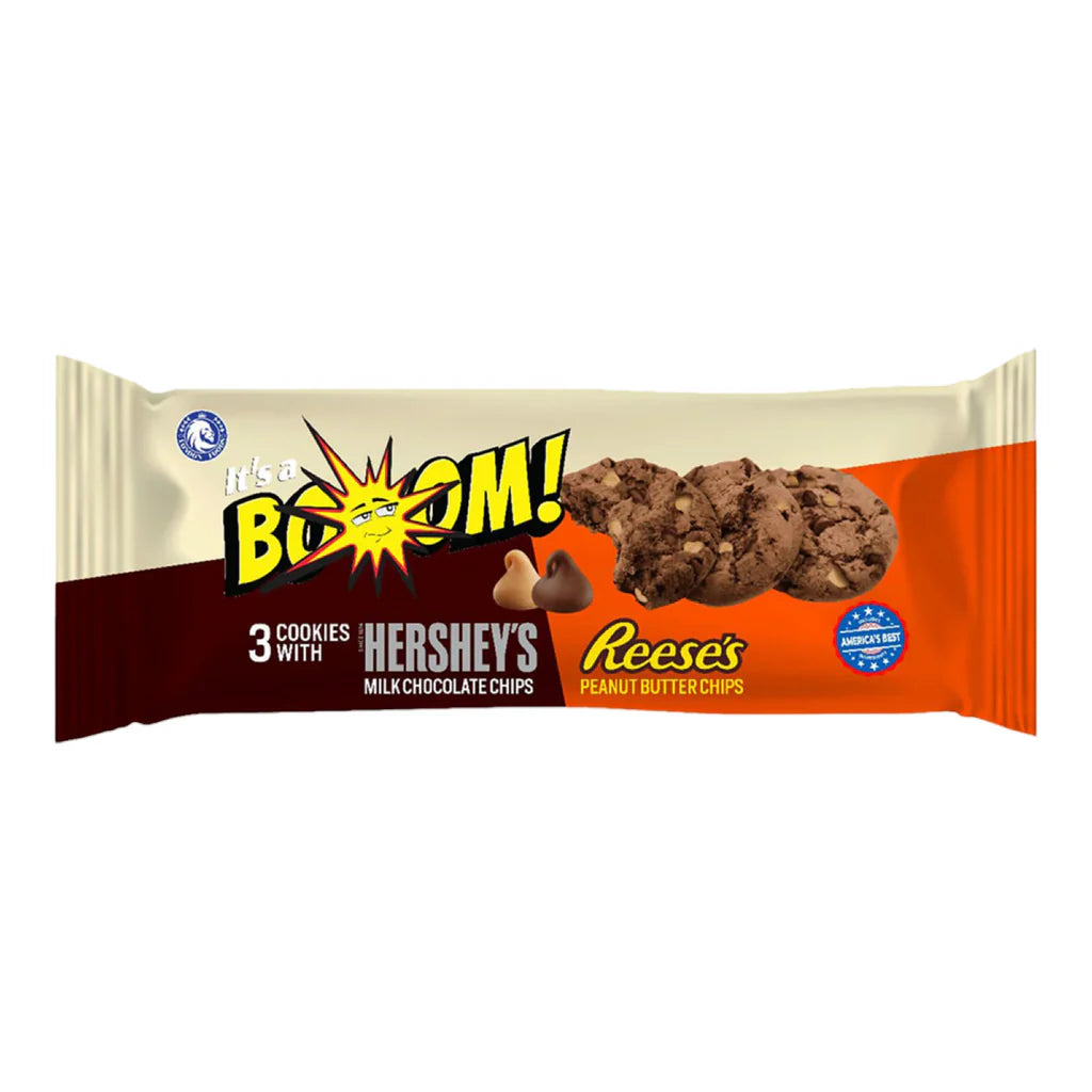 IT'S A BOOM! Cookie Hershey's Chocolate & Reese's Peanut Butter 25g (12 pack) - H15 - PP