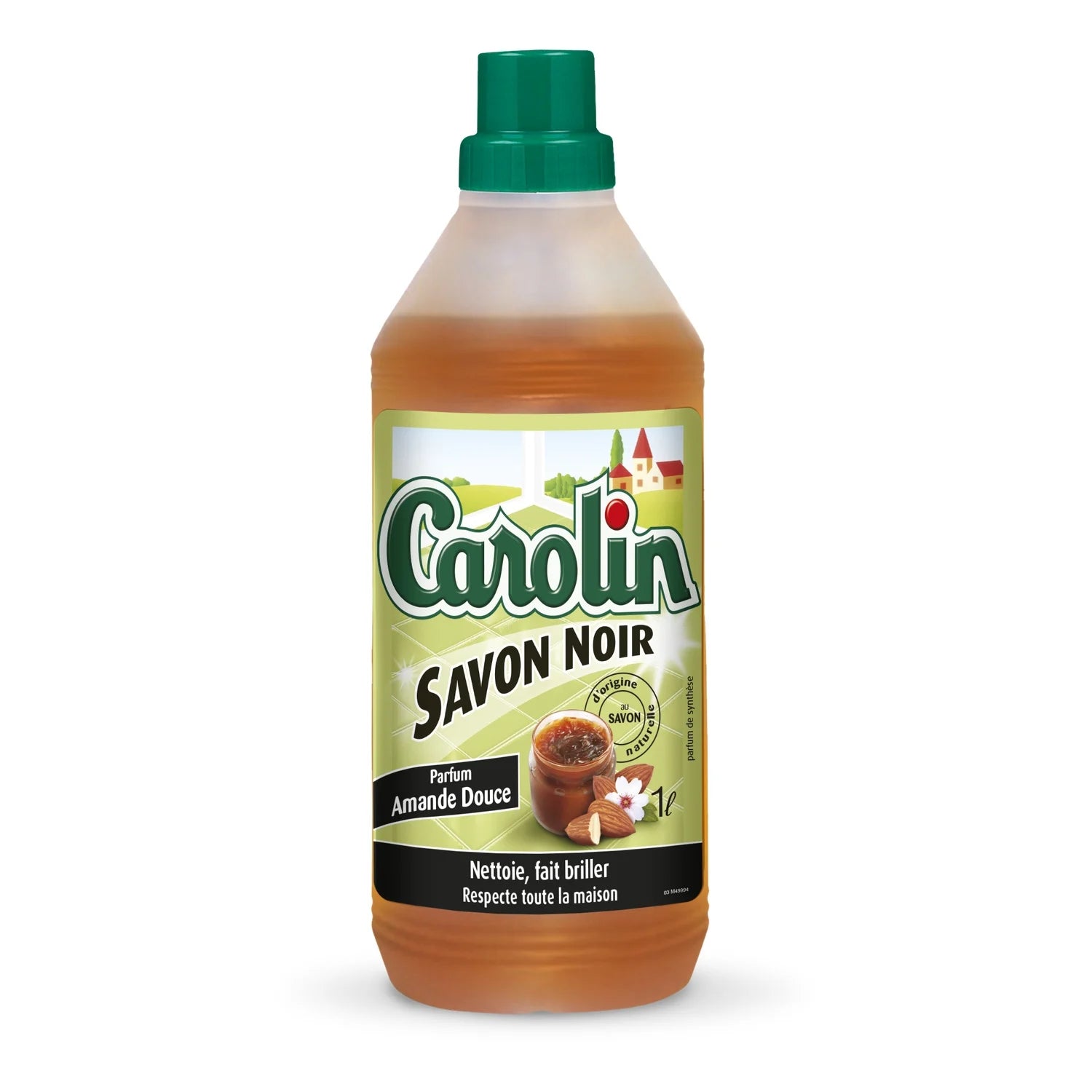 Carolin Savon Noir / Amande Douce 1L (12 pack) - Y06