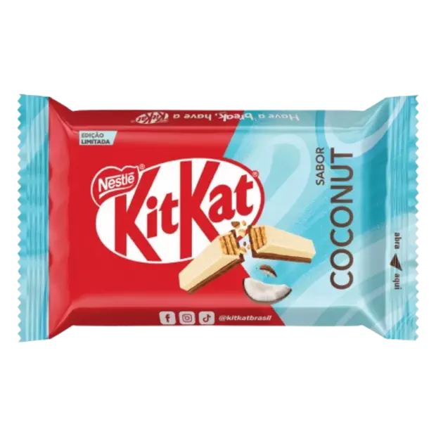 Kit Kat Coconut 41,5g (24 pack) (Origin: Brazil) -