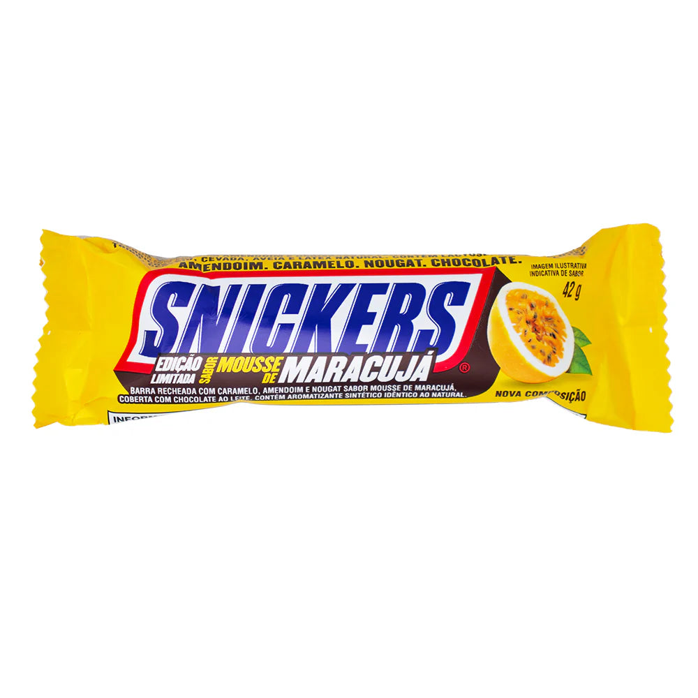 Snickers Passion Fruit 42g (20 pack) (Origin: Brazil) - R22