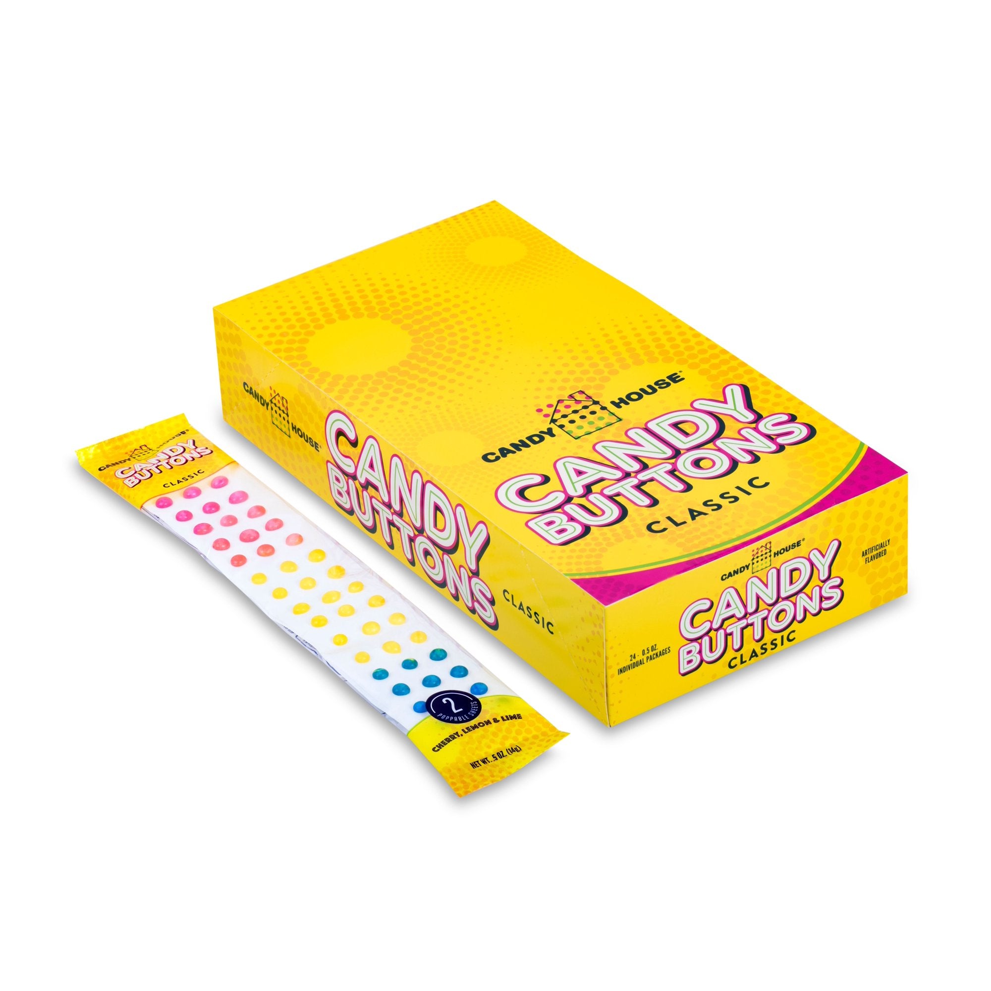 Doscher's Candy House Candy Buttons 14g (24 pack) - R52
